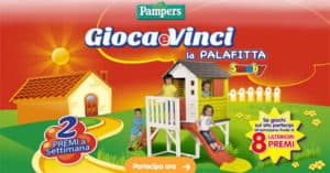 Concorso Pampers Gioca e vinci la palafitta