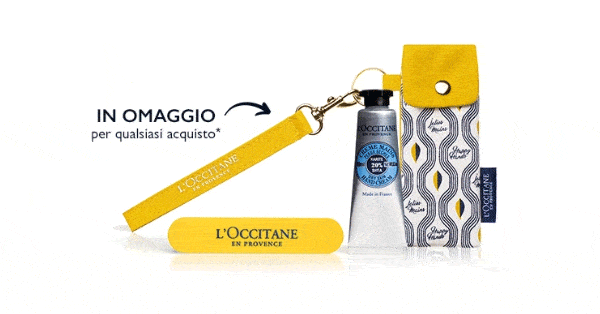 Kit L'Occitane in omaggio