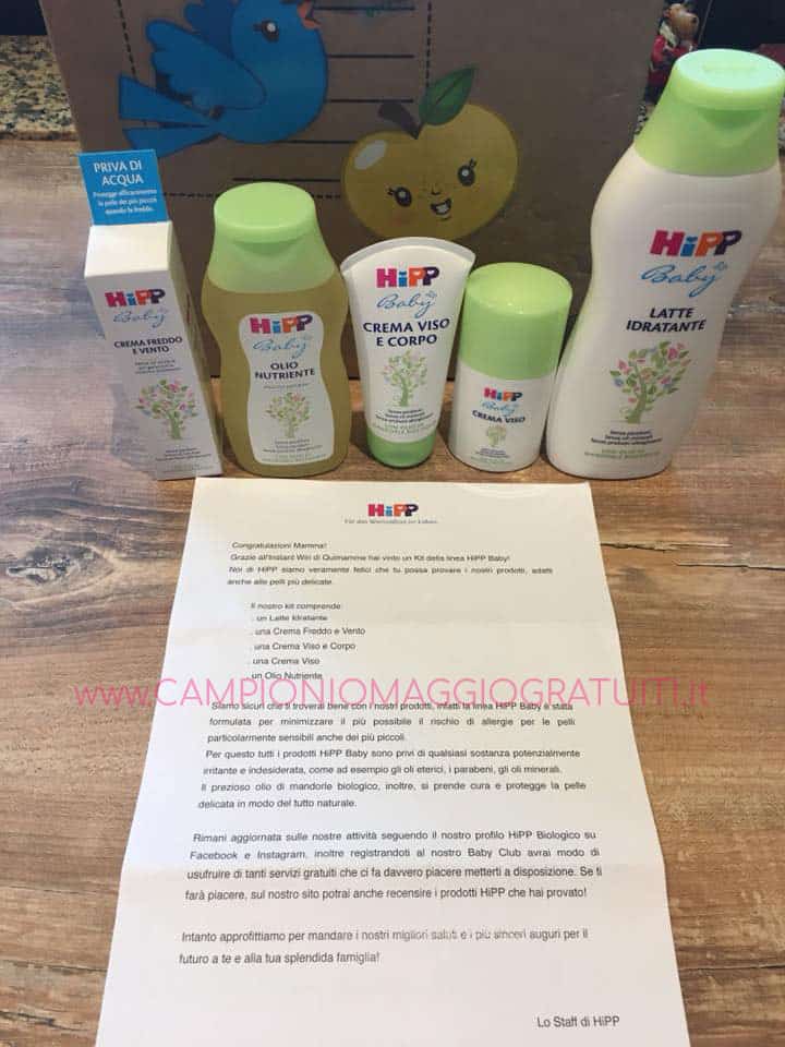 Premio vinto al concorso Io e il mio bambino