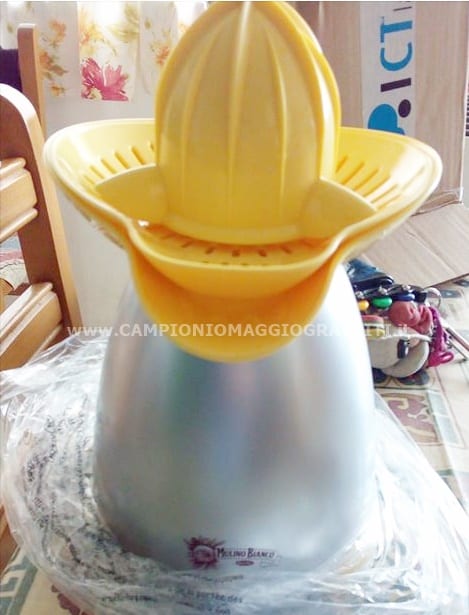 spremiagrumi ricevuto