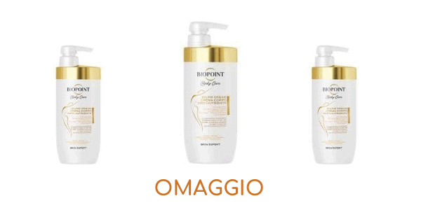 Crema corpo Biopoint omaggio