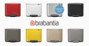 pattumiere Bo Pedal Bin di Brabantia