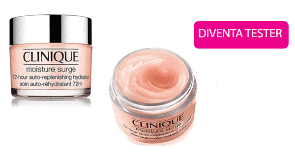 Diventa tester Clinique Moisture Surge 72h