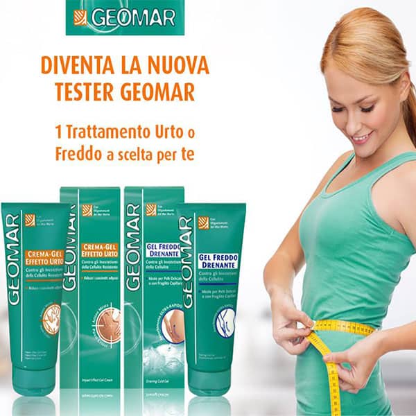 Geomar Crema Effetto Urto e Gel Freddo Drenante