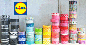 Iniziativa Lidl vinci nastri adesivi