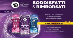 Iniziativa Vernel Supreme Perfume Pearls Soddisfatti & Rimborsati