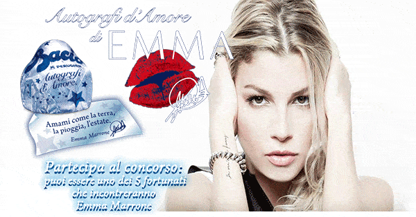 Concorso Autografi d'amore di Emma