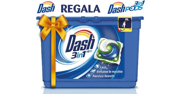Concorso Dash Regala Dash Pods 3 in 1