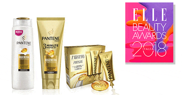 Concorso Elle Beauty Awards 2018 vota e vinci Pantene