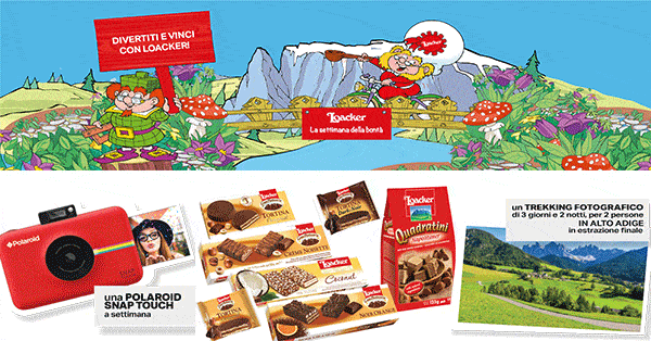 Concorso Loacker la settimana della bontà 2018