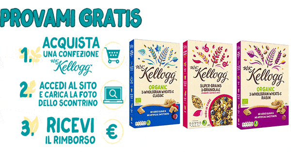 Concorso Provami gratis Kellogg