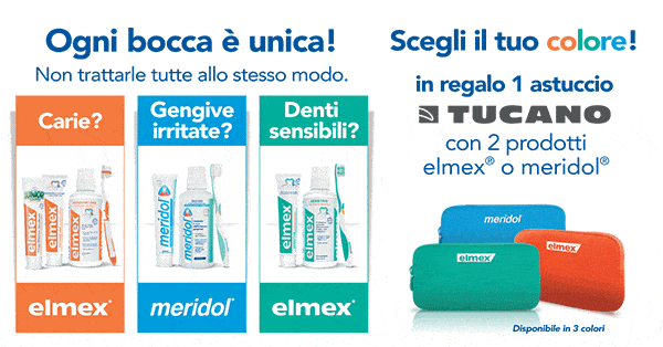 Concorso scegli il tuo colore con Elmex e Meridol 2018
