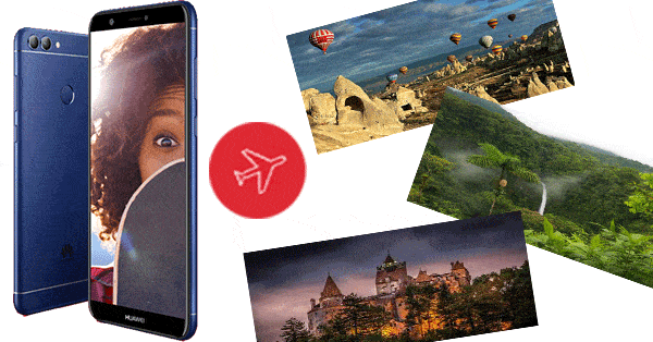 Concorso stranger places vinci Huawei Psmart