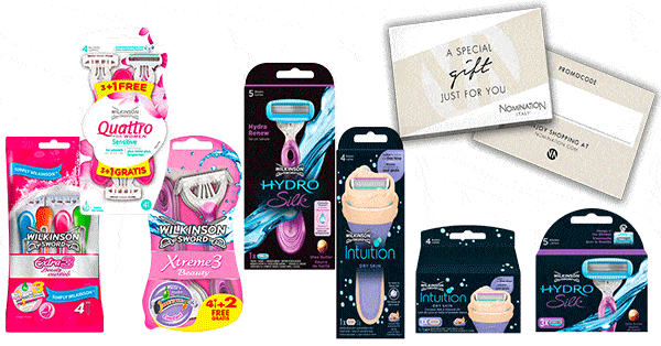 Concorso Wilkinson ti premia richiedi buono sconto Nomination