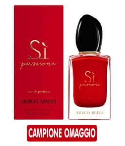 Campioni omaggio gratuiti di Armani Sì Passione