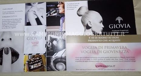 campioni gratuiti del siero Giovia