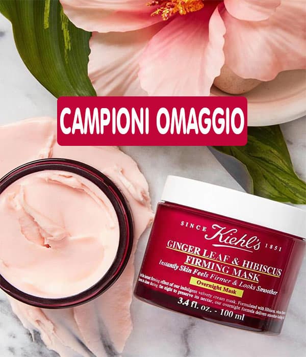 maschera anti-età Kiehl's Ginger Leaf & Hibiscus