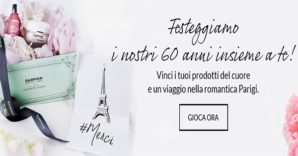 Concorso Darphin ti dedica il tuo prodotto del cuore - Merci Darphin