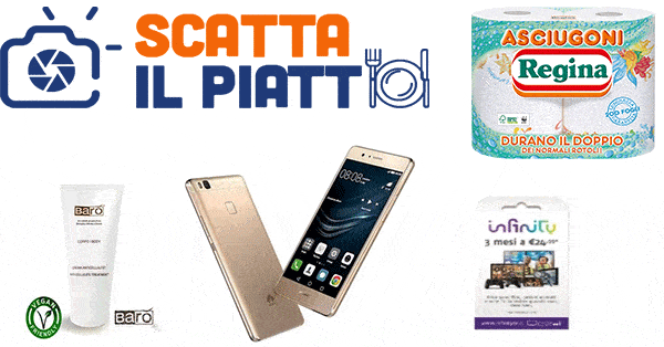 Concorso Scatta il piatto Rotoloni Regina