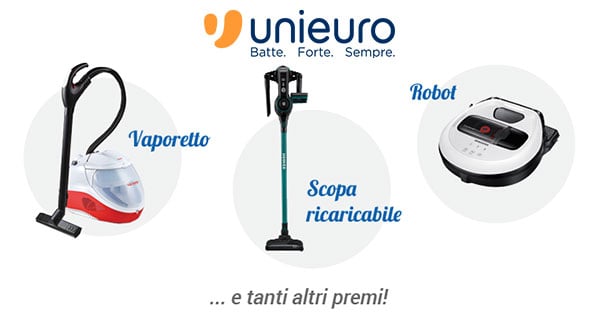 Concorso Unieuro Scatta e Vinci Pulizia