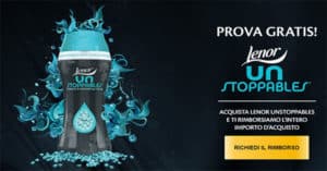 Prova gratis Lenor Unstoppables