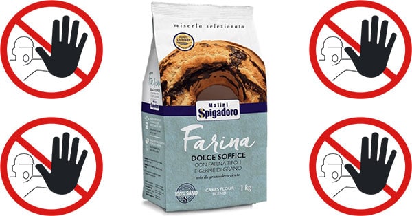 Farina per dolci Molini ritirata dal mercato