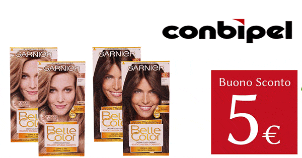 Concorso belle color richiedi buono sconto da 5 euro
