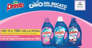 Iscrizione Concorso Bio Presto Il giro del bucato sempre ripagato Concorso Bio Presto Il giro del bucato sempre ripagato