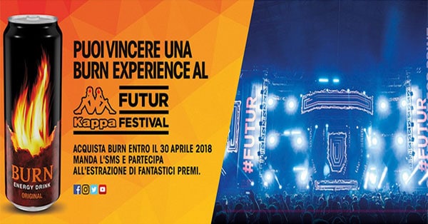 Concorso Compra Burn e vinci il festival della musica elettronica e techno