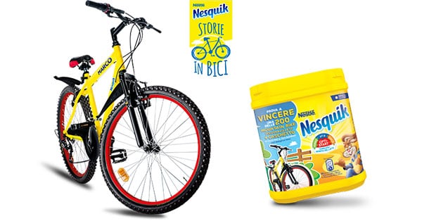 Concorso Nesquik Storie in bici