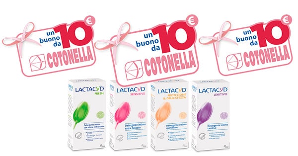 Operazione a premi Lactacyd celebra la tua femminilità