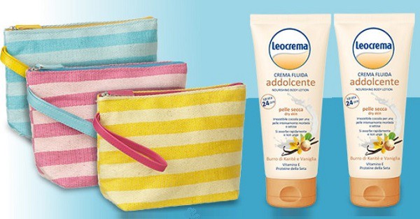 Crema corpo addolcente Leocrema in regalo