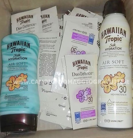 Solari Hawaiian Tropic Silk Hydration da testare gratis