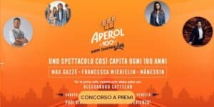 concorso aperol happy togheter live