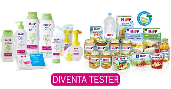 Diventa tester HiPP Baby