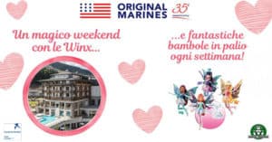 Concorso Vinci un magico weekend Winx Club con Original Marines