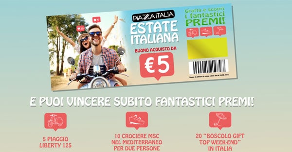 Concorso Piazza Italia Estate Italiana