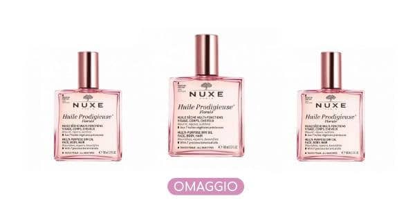 Huile Prodigieuse Floreale di Nuxe omaggio