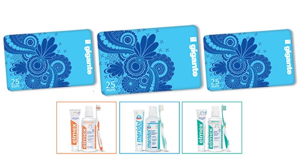 Concorso Elmex e Meridol ti regalano le carte Il Gigante