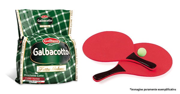 Concorso Fetta Golosa ti regala i racchettoni da spiaggia