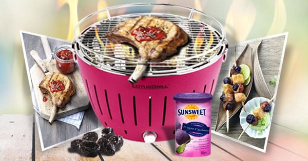 Concorso Vinci un barbecue e griglia con Sunsweet!