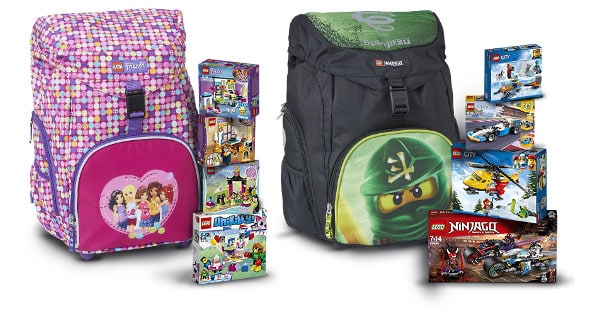 Concorso Vinci uno zaino pieno di prodotti Lego