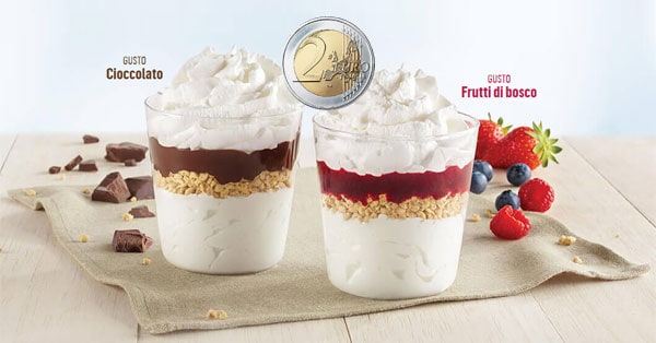 Sweet Temptation a 2 Euro da McDonald's