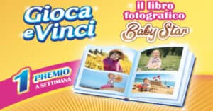 Concorso Pampers Gioca e vinci il libro fotografico Baby Star
