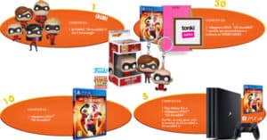 Concorso Vinci fantastici premi con UCI Cinemas e Gli Incredibili 2