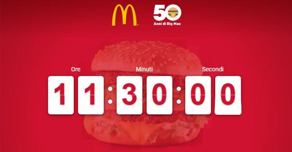 Sopresa in arrivo da McDonald's