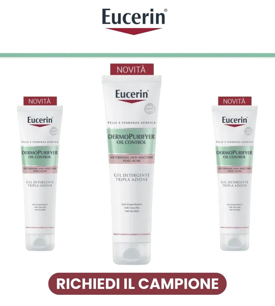 campione omaggio eucerin dermopurifyer tripla azione