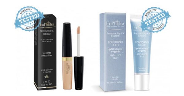 tester Euphidra contorno occhi e correttore fluido