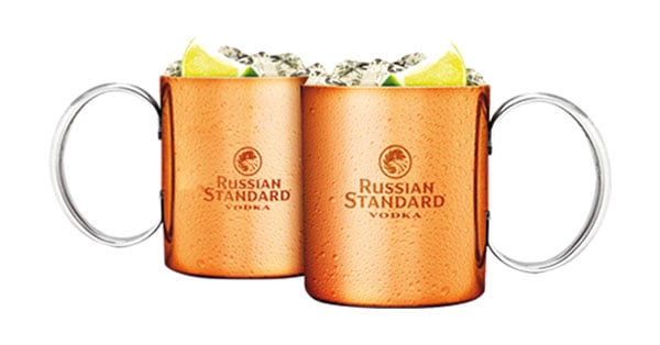 Concorso Russian Standard Vodka regala le Copper Mug