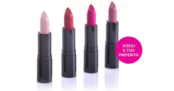 Rossetto in regalo con Golden Lady